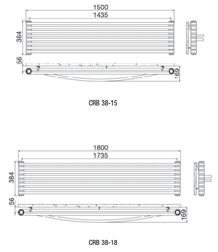 Cru Bath Technical Drawing